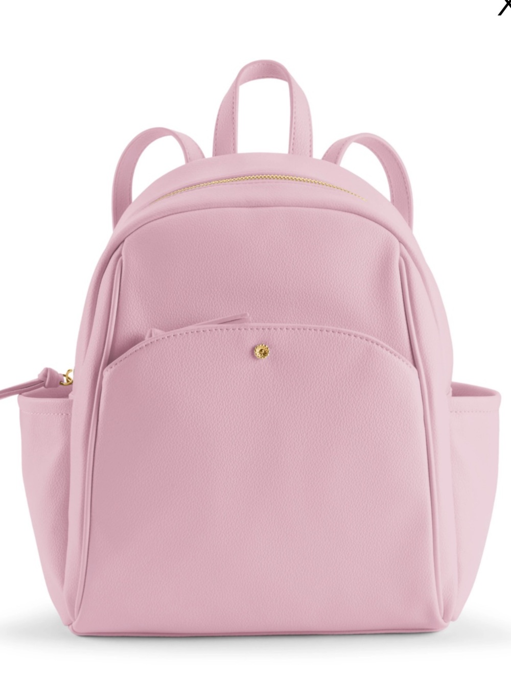 LC Lauren Conrad Elene Functional Backpack rose gold